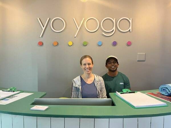 The Yo Yoga reception after Schmidhauser construction works